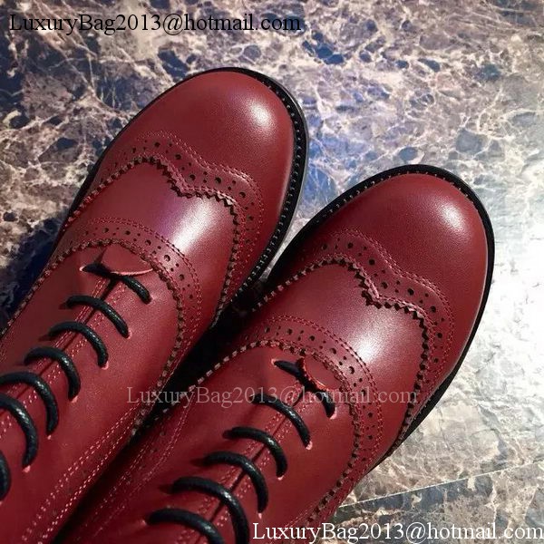 miu miu Ankle Boot MM394 Burgundy