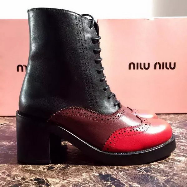 miu miu Ankle Boot MM394 Red