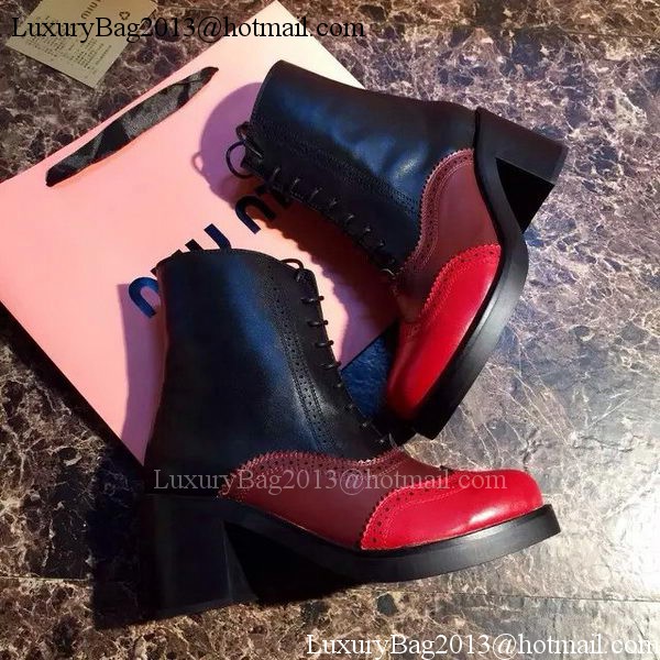 miu miu Ankle Boot MM394 Red