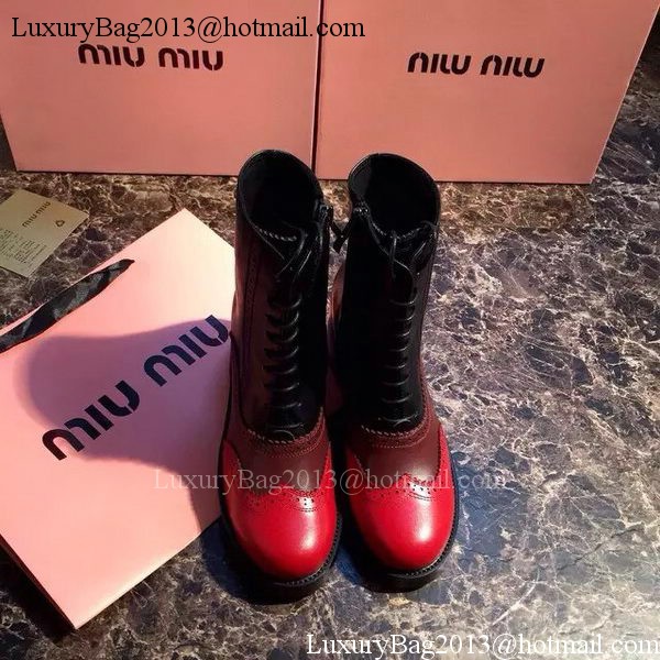 miu miu Ankle Boot MM394 Red