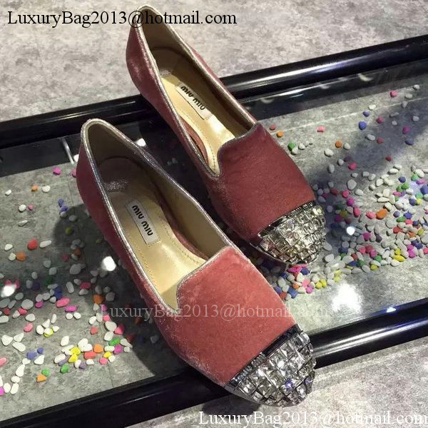 miu miu Ballerina Flat MM379 Pink