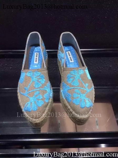 miu miu Casual Shoes MM349 Blue