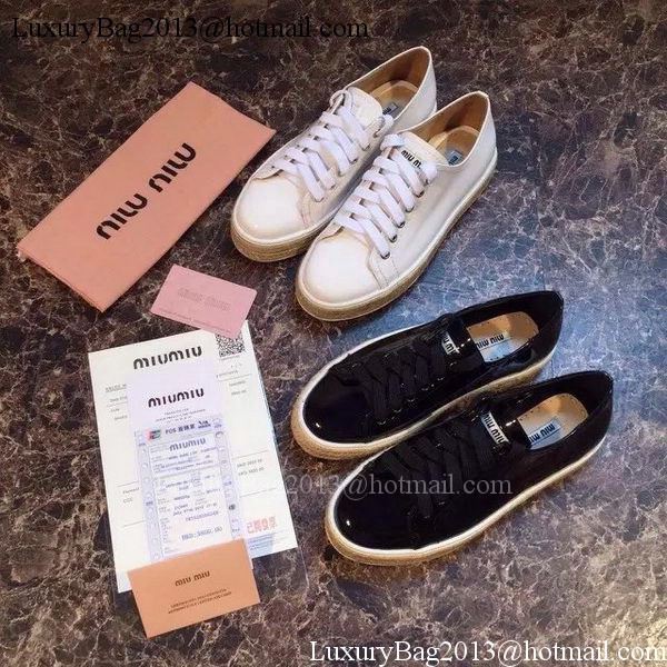 miu miu Casual Shoes MM383 White