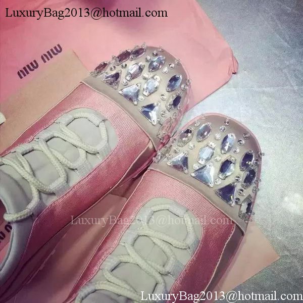 miu miu Casual Shoes MM386 Pink