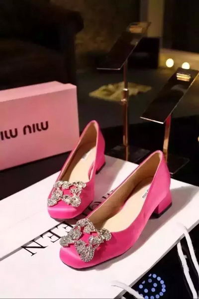 miu miu Flat MM357 Rose