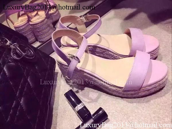 miu miu Sandal MM371 Light Purple