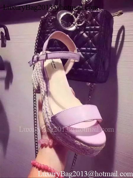 miu miu Sandal MM371 Light Purple