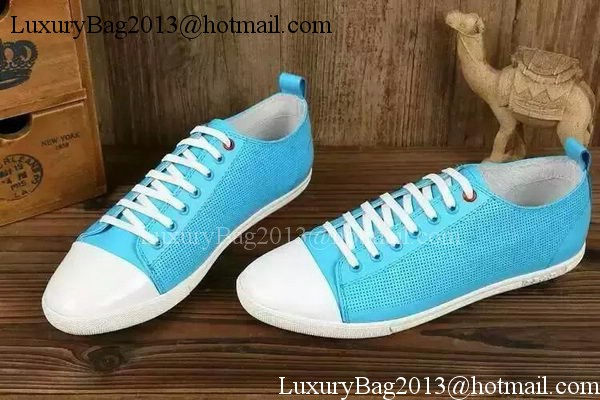 Prada Casual Shoes PD496 Light Blue