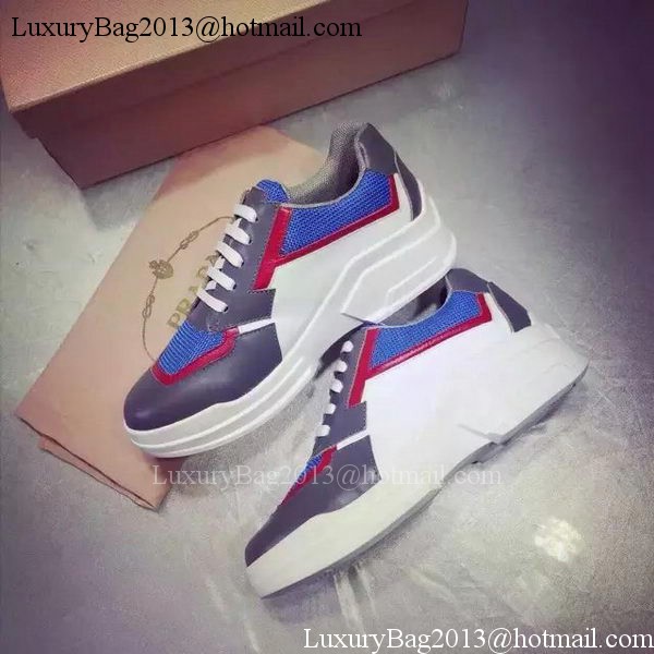 Prada Casual Shoes PD502 Blue