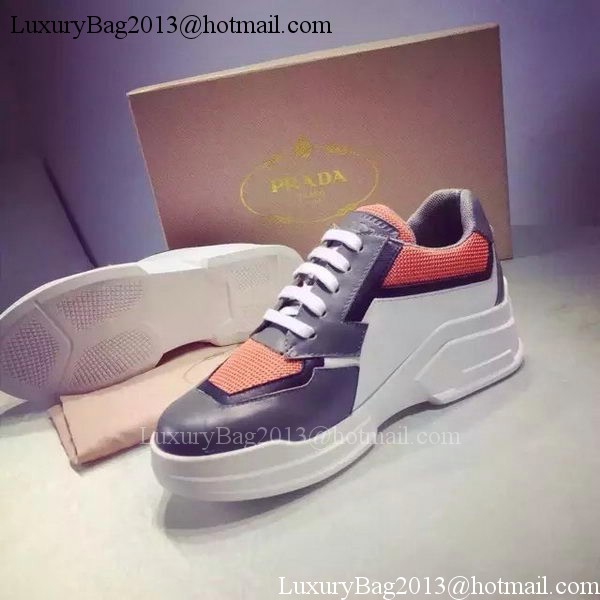 Prada Casual Shoes PD503 Orange