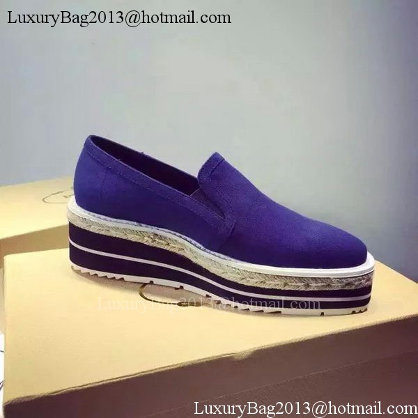 Prada Casual Shoes PD505 Blue