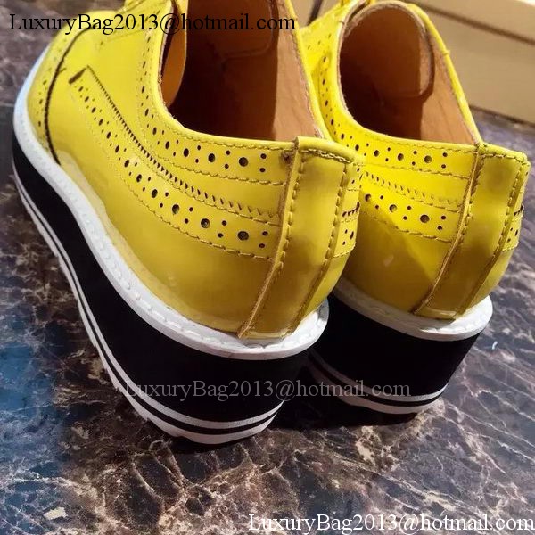 Prada Casual Shoes PD507 Yellow