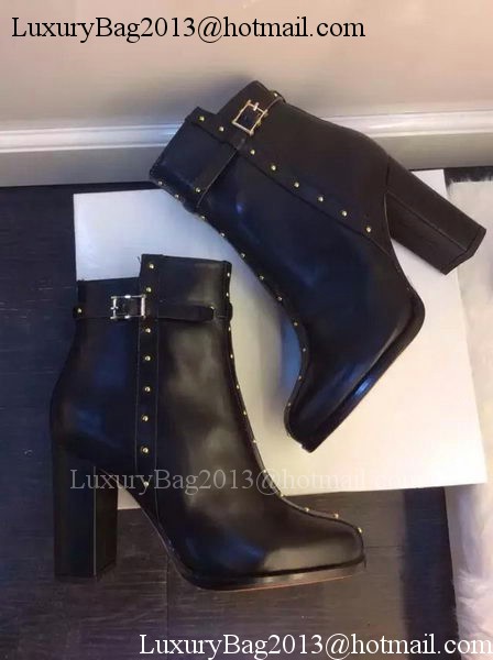 Valentino Ankle Boot Leather VT674 Black