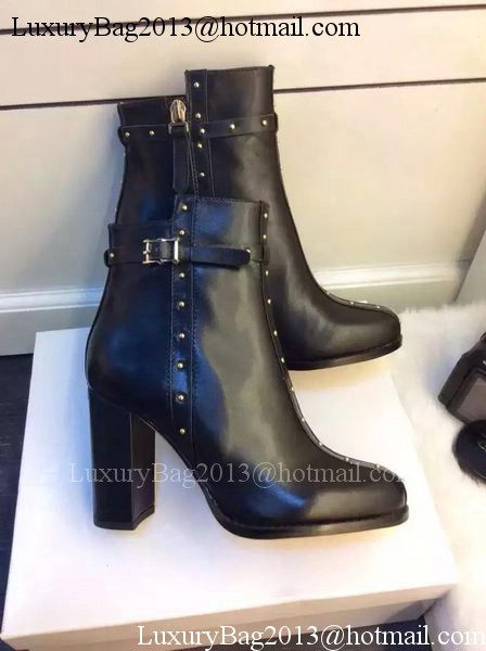 Valentino Ankle Boot Leather VT674 Black