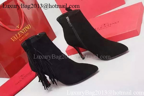 Valentino Ankle Boot Leather VT691 Black