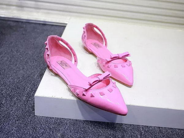 Valentino Leather Flat VT577 Pink