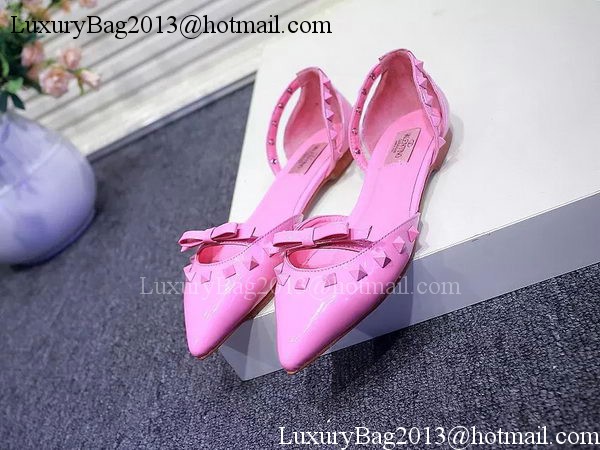 Valentino Leather Flat VT577 Pink