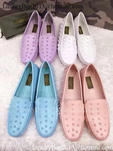 Valentino Leather Flat VT608 Pink