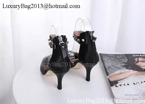 Valentino Leather Pump VT571 Black