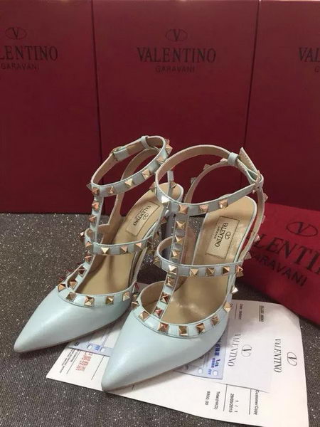 Valentino Leather Pump VT653 Light Green