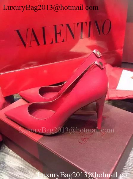 Valentino Leather Pump VT699 Red