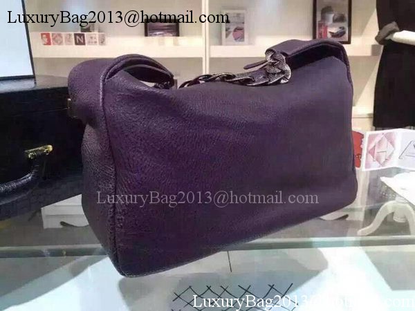 Chanel Top Original Leather Hobo Bags A92170 Purple