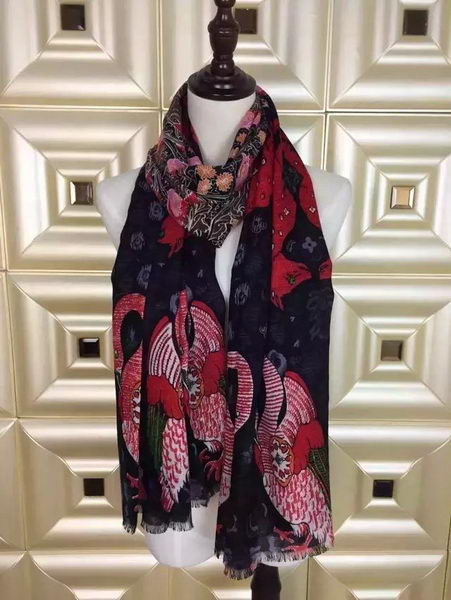 Louis Vuitton Scarves LV151102 Black