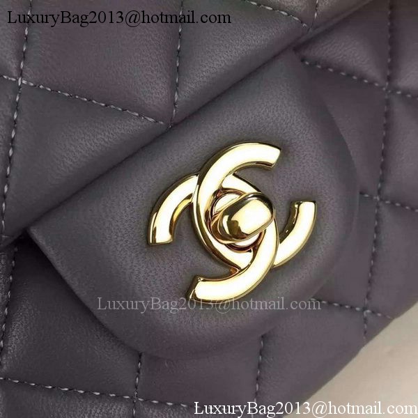 Chanel 2.55 Series Flap Bag Lambskin Leather A5024 Grey