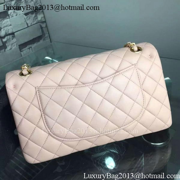 Chanel 2.55 Series Flap Bag Lambskin Leather A5024 Pink