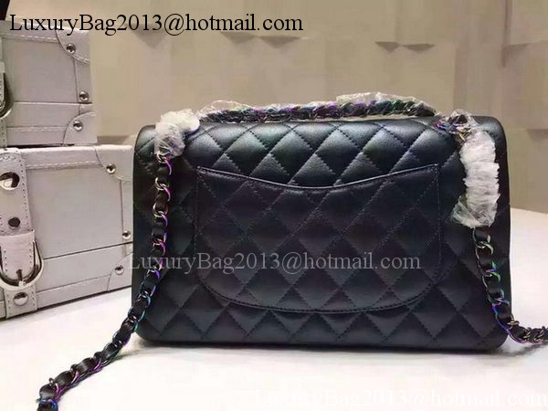 Chanel 2.55 Series Flap Bag Original Deer Leather A1112 Deep Green