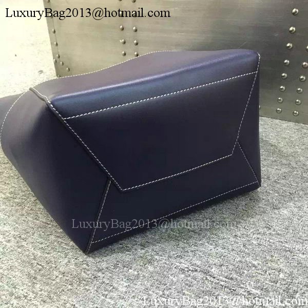 CELINE Sangle Seau Bag in Original Leather C16212 Royal