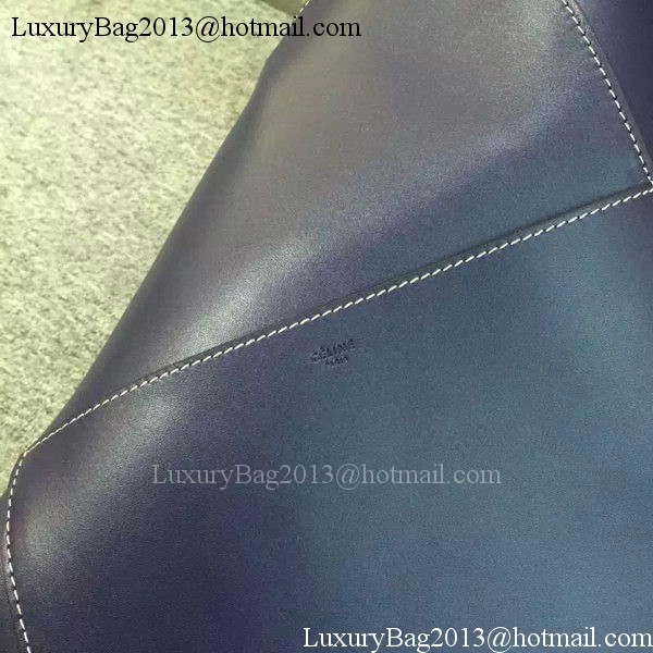 CELINE Sangle Seau Bag in Original Leather C16212 Royal