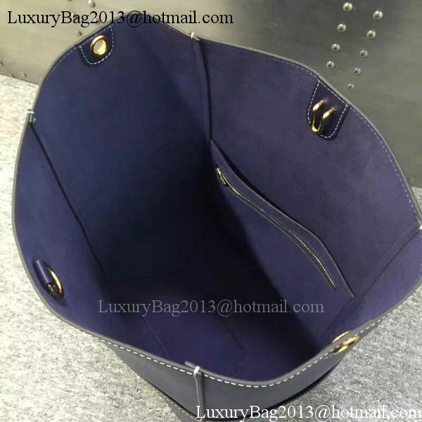 CELINE Sangle Seau Bag in Original Leather C16212 Royal