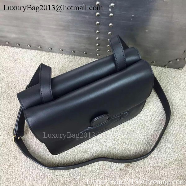 CELINE Symmetrical Bag in Original Leather C77423 Black