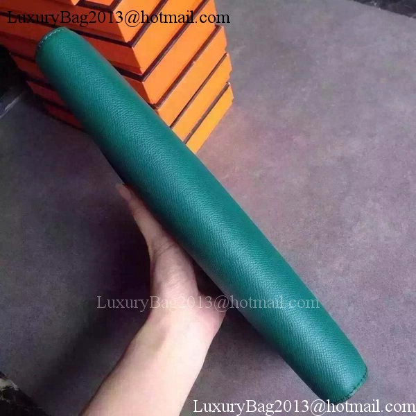 Hermes Kelly 31cm Clutch Original Leather KL31 Deep Green