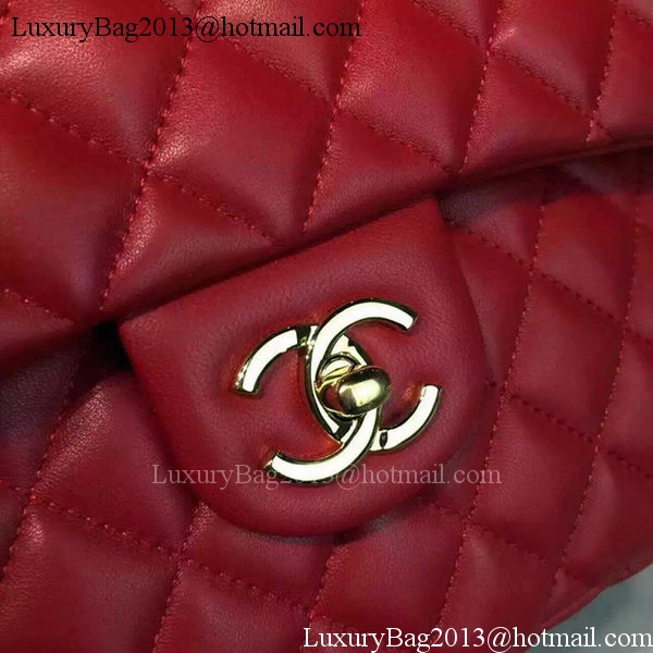 Chanel Backpack Original Sheepskin Leather A94430 Red