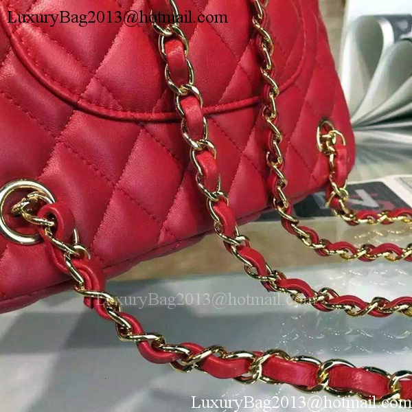 Chanel Backpack Original Sheepskin Leather A94430 Red