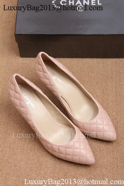 Chanel 60mm Pump Lambskin Leather CH1678 Pink