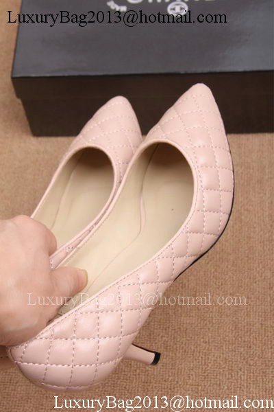 Chanel 60mm Pump Lambskin Leather CH1678 Pink