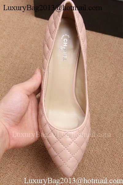 Chanel 60mm Pump Lambskin Leather CH1678 Pink