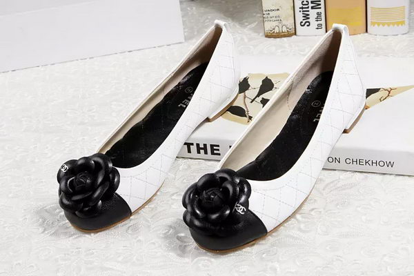 Chanel Ballerina Flat CH1670 White