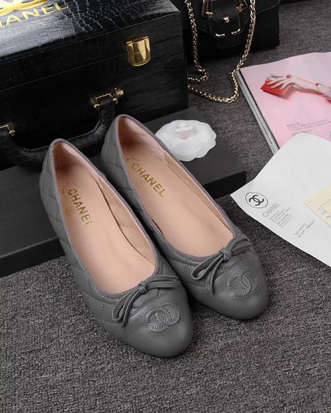 Chanel Ballerina Flat CH1705 Grey