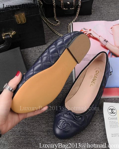 Chanel Ballerina Flat CH1705 Royal