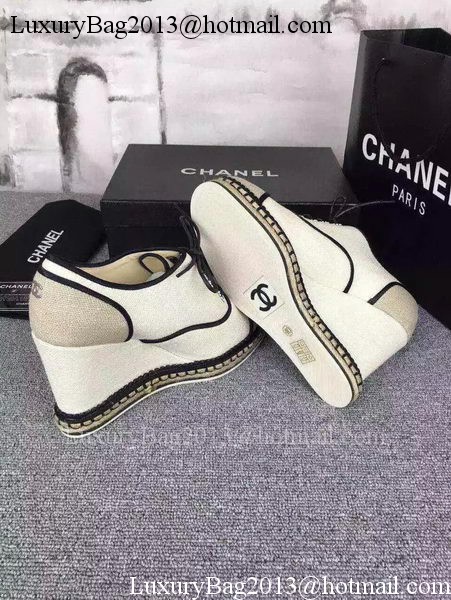 Chanel Wedges CH1694 Apricot