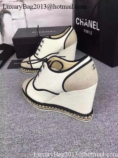 Chanel Wedges CH1694 Apricot