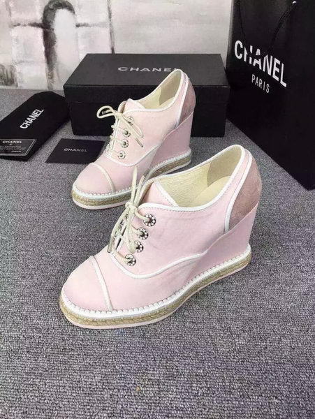 Chanel Wedges CH1694 Pink