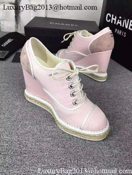 Chanel Wedges CH1694 Pink