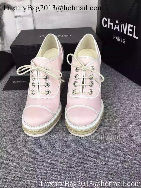 Chanel Wedges CH1694 Pink