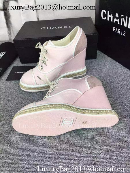 Chanel Wedges CH1694 Pink