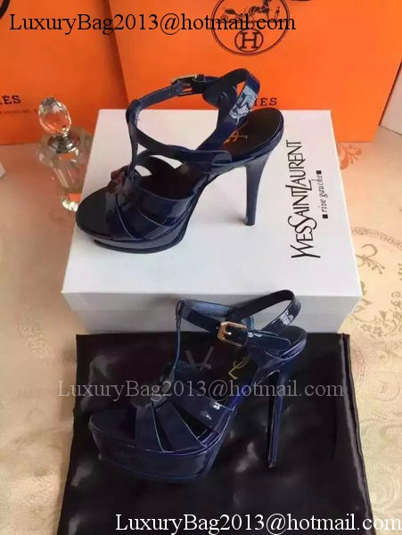 Yves Saint Laurent 20mm Platform 130mm Sandal YSL302 Royal